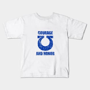 Courage and Honor Alt Kids T-Shirt